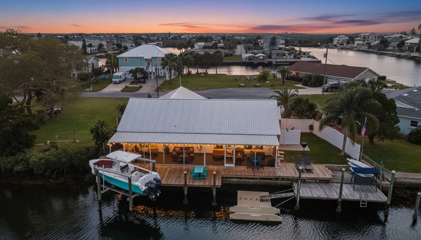 3BR Waterfront • Boat Slip + Direct Gulf • Bikes